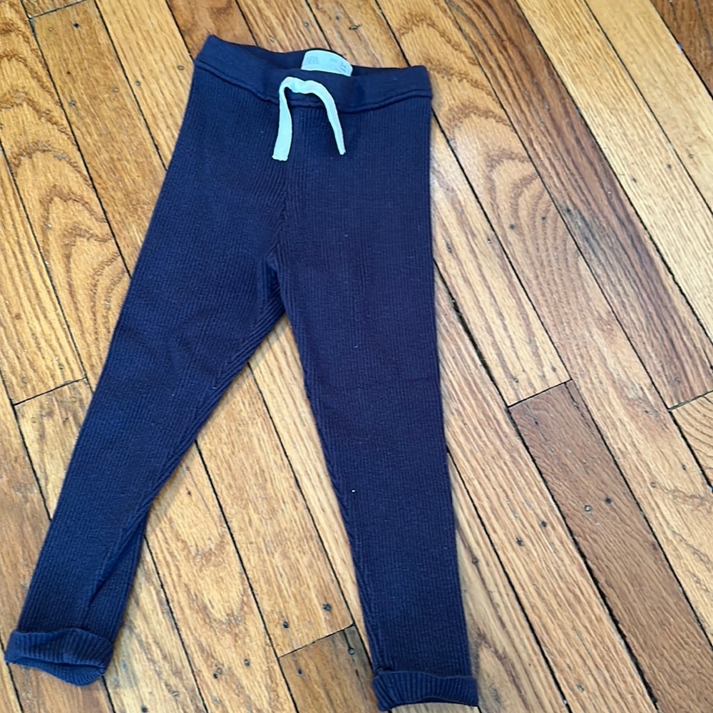 Blue toddler leggings